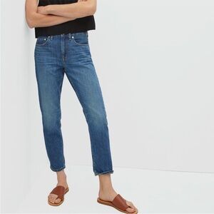 Everlane Super Soft Cropped Straight Leg Jeans EUC